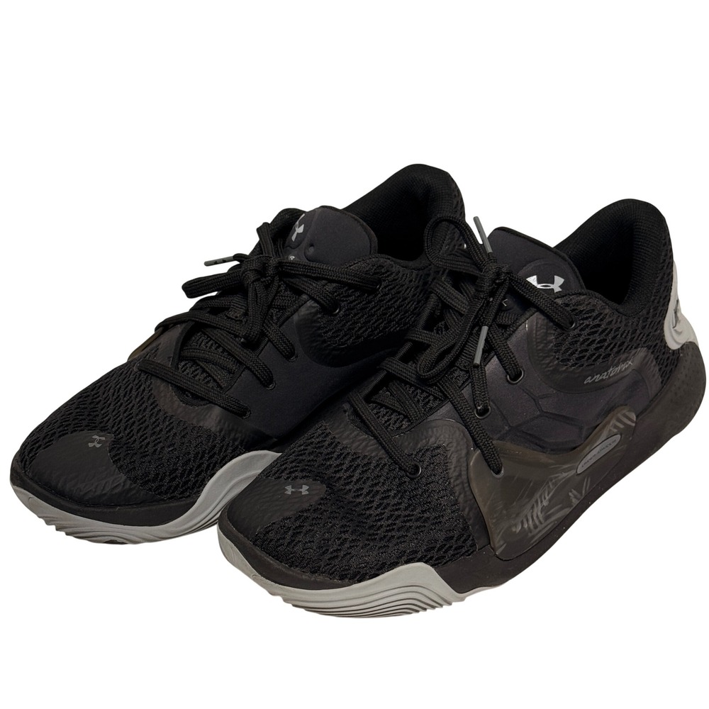 Under Armour Charged Assert 9 Mens Black Athletic Shoes Size 8.5